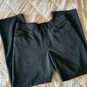 Alberto Tom Ceramica Charcoal Gray Comfort Fit Pants Size 54 EU / 38 US